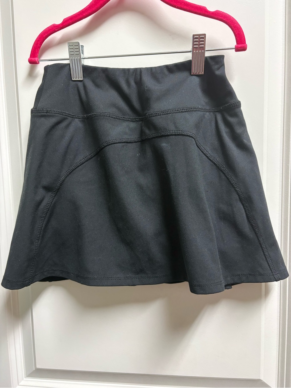 Madewell Black Circle Skirt with Flared Hem